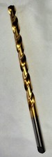 13.8MM Extra Long Drill Bit HSS Tin Coated 118  Point OAL:10-1/4 Chicago Latrobe