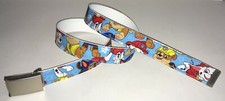 PAW PATROL BELT Buckle Animated Series Kid Children's TV Show Cartoon Web NEW
