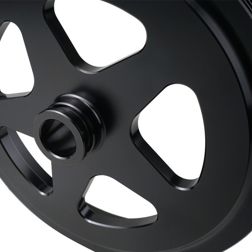 Billet Aluminum Black Power Steering Pulley Fit 1998-2002 Camaro/Firebird V8 LS1 - Picture 9 of 9