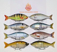 SLICKLINE 178 Jointed Sinking Shad Glide Bait Fishing Lure Bass Pike 8 Color