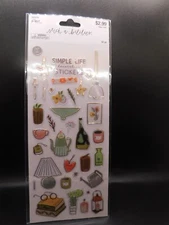 The paper studio stick a bilities Eclectic Furniture stickers 32pc