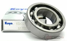 KOYO 60/22 C3 DEEP GROOVE BALL BEARING, OPEN TYPE, NO SEALS 22x44x12mm