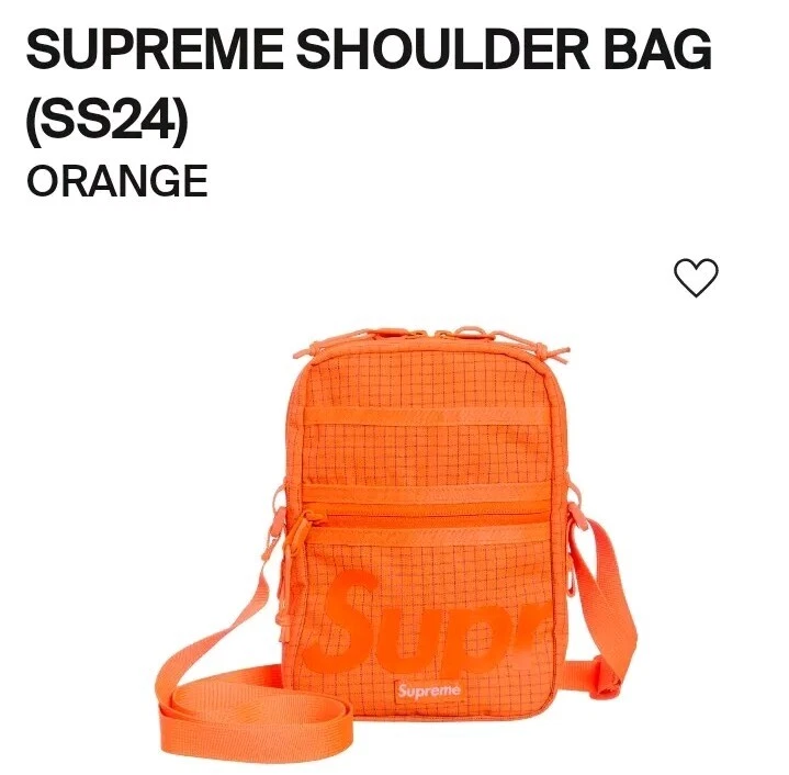 Sac à bandoulière Supreme (SS24) (Orange)