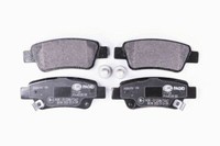 Hella 8DB 355 013-591 Bremsbelagsatz, Scheibenbremse FüR Honda