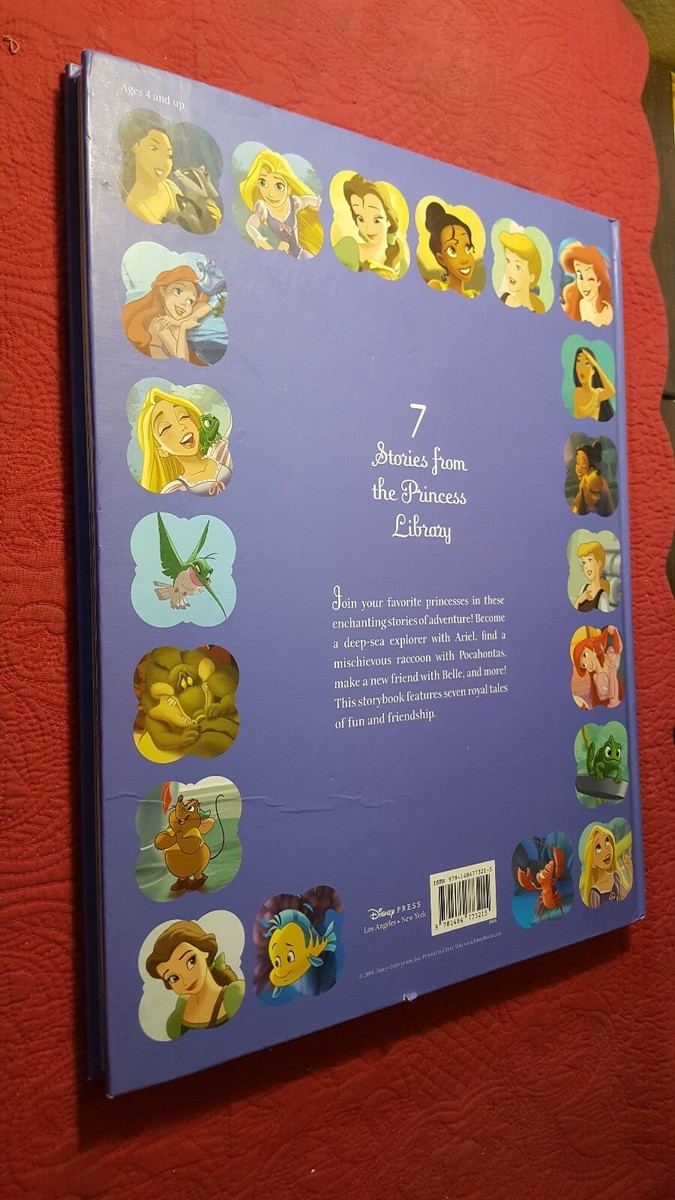 Disney Princess 7 Stories From the Disney Library 2016 Large