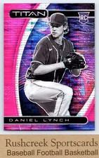 2021 Chronicles Titan #3 Daniel Lynch Royals RC Rookie Pink Pulsar Prizm