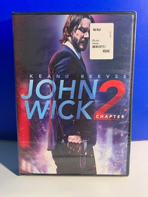 John Wick  Chapter 2  (DVD) widescreen  . ..BRAND NEW & SEALED!
