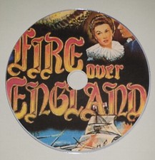 FIRE OVER ENGLAND 1937 DVD PUBLIC DOMAIN FILM LAURENCE OLIVIER, VIVIEN LEIGH
