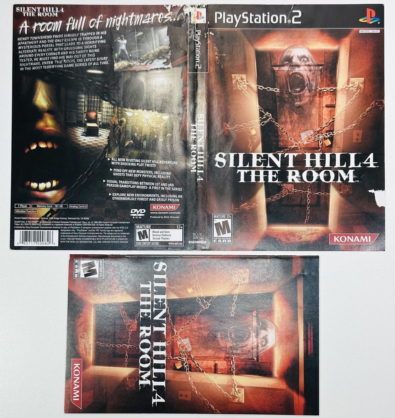 Silent Hill 4: The Room (Sony PlayStation 2, 2004) for sale online