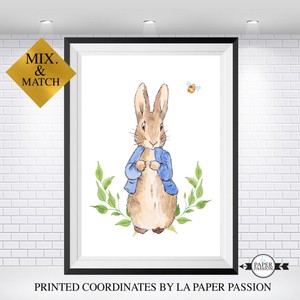 peter rabbit nursery prints