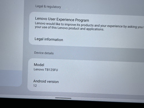 Lenovo Tab M10 Plus TB125FU 2022 Android Tablet 10.61" 3GB 32GB 8MP Storm Gray - Picture 14 of 18