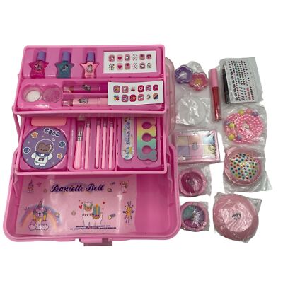 Einhorn Kinder Schminkkoffer Beauty Koffer Make-Up Spielzeug Schminkset NEU&OVP