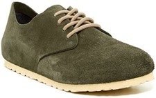 Birkenstock Maine scarpe con lacci in pelle scamosciata larghezza plantare: normale