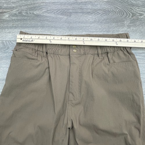 Belong Pants Mens Large Beige Traverse Tek Cordura Technical Ripstop Cinch Cord - Picture 9 of 15