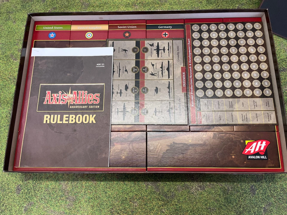 Avalon Hill Axis And Allies Board Game 2008 Anniversary Edition WWII Spring 1941 - Image 3 of 4