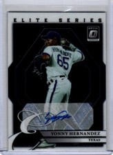 The Elite Series Signatures #ESS-YH Yonny Hernandez (AU, RC)