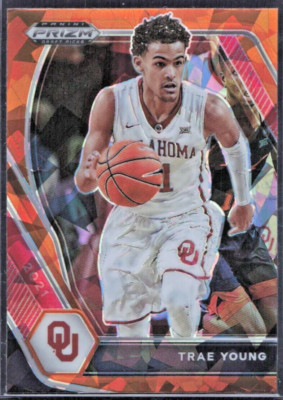 2021 Prizm Draft Picks Orange Ice #78 Trae Young - Oklahoma