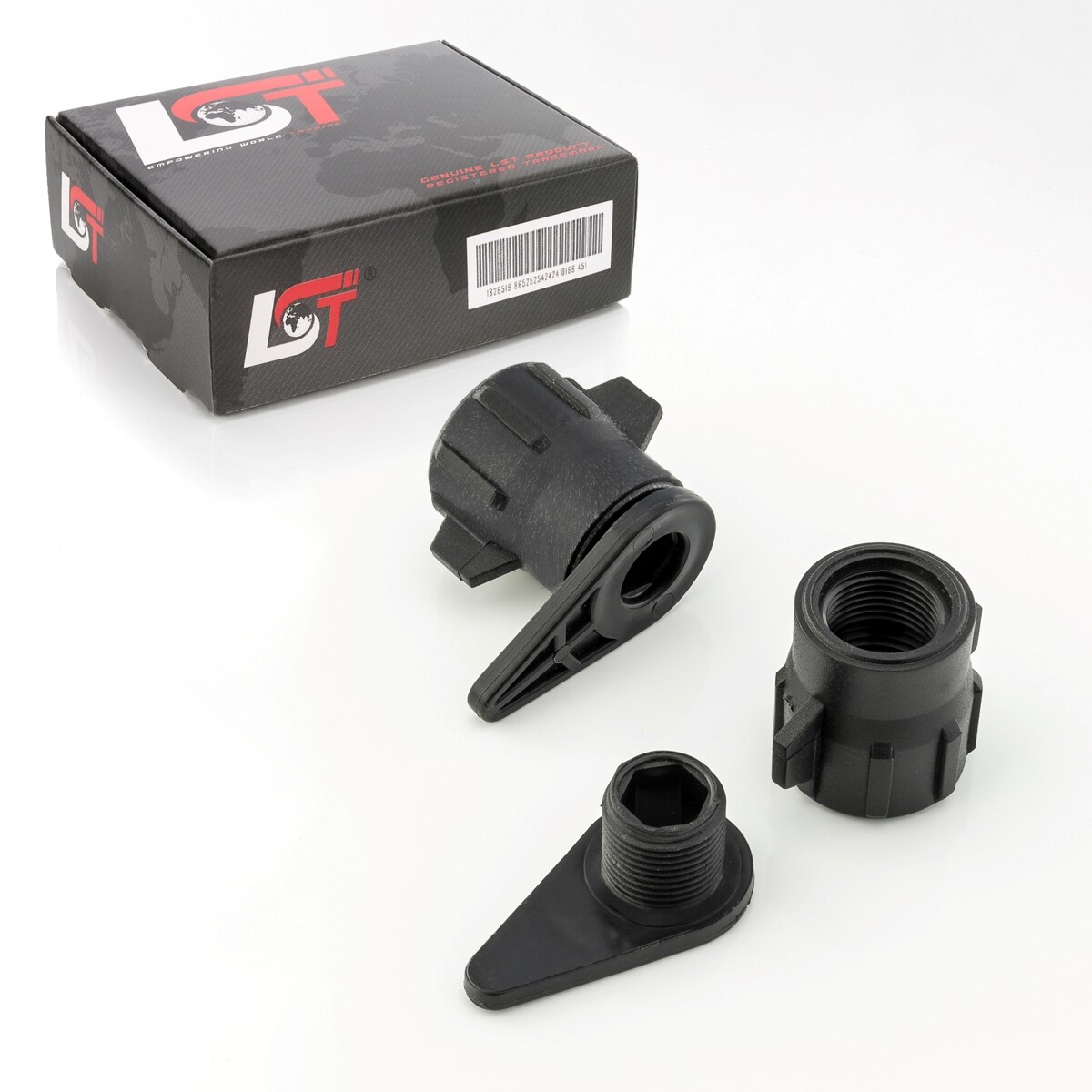 2x End piece 1/2"" PE pipe hose for drip system garden irrigation sprinkler