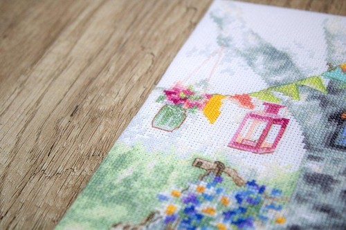 LetiStitch Counted Cross Stitch Kit Bike Leti971 - Picture 11 of 12