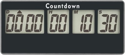 Digital 9999 Tage Events Timer, Countdown-Tracking & Stoppuhr-Aufzeichnung, D...