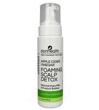 Zion Health Adama Minerals Foaming Scalp Detox - Apple Cider Vinegar 7 fl oz