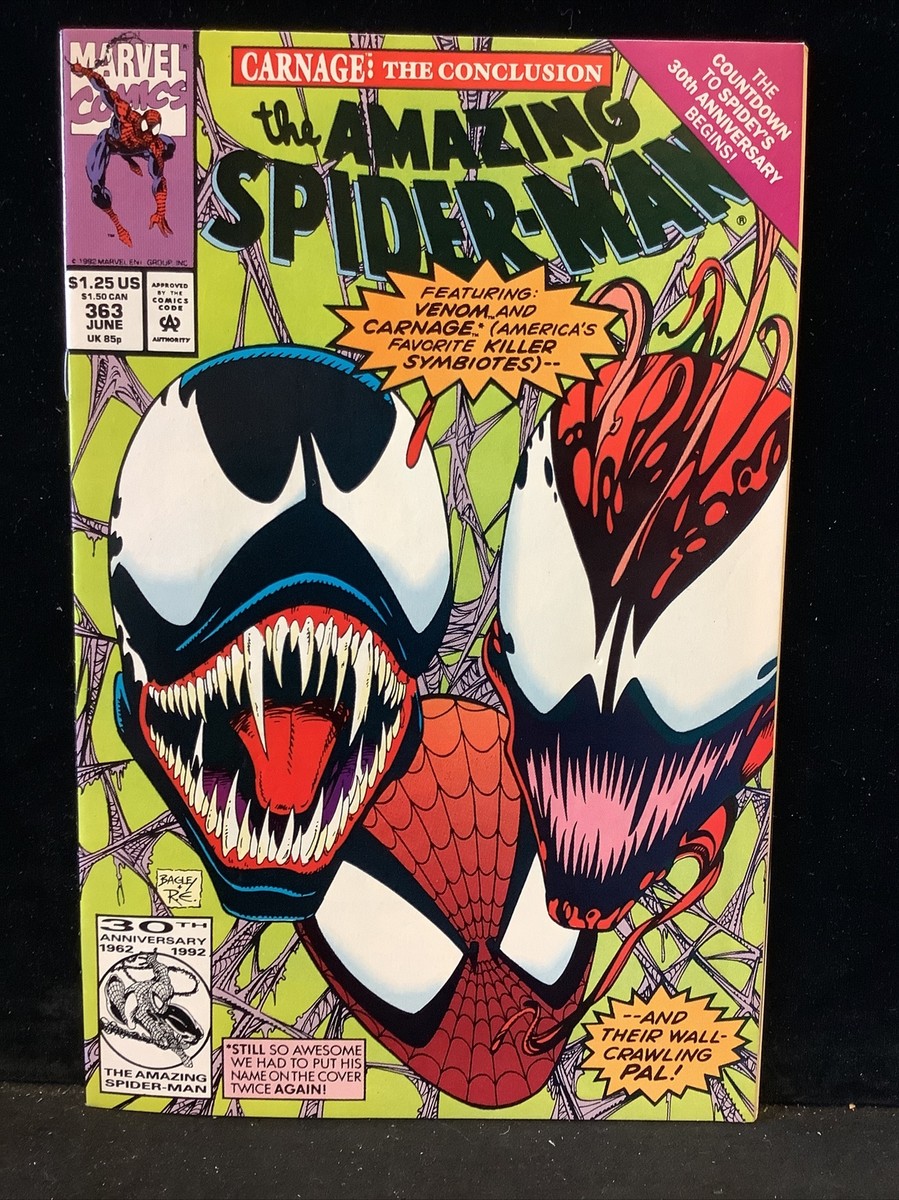 Amazing Spider-Man #363 - 3rd App. of Carnage, Marvel 1992 | eBay