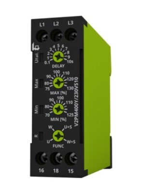 TELE HAASE V2PM400Y/230VS10, Spannungsüberwachung 3-phasig 400V, Multifunktion
