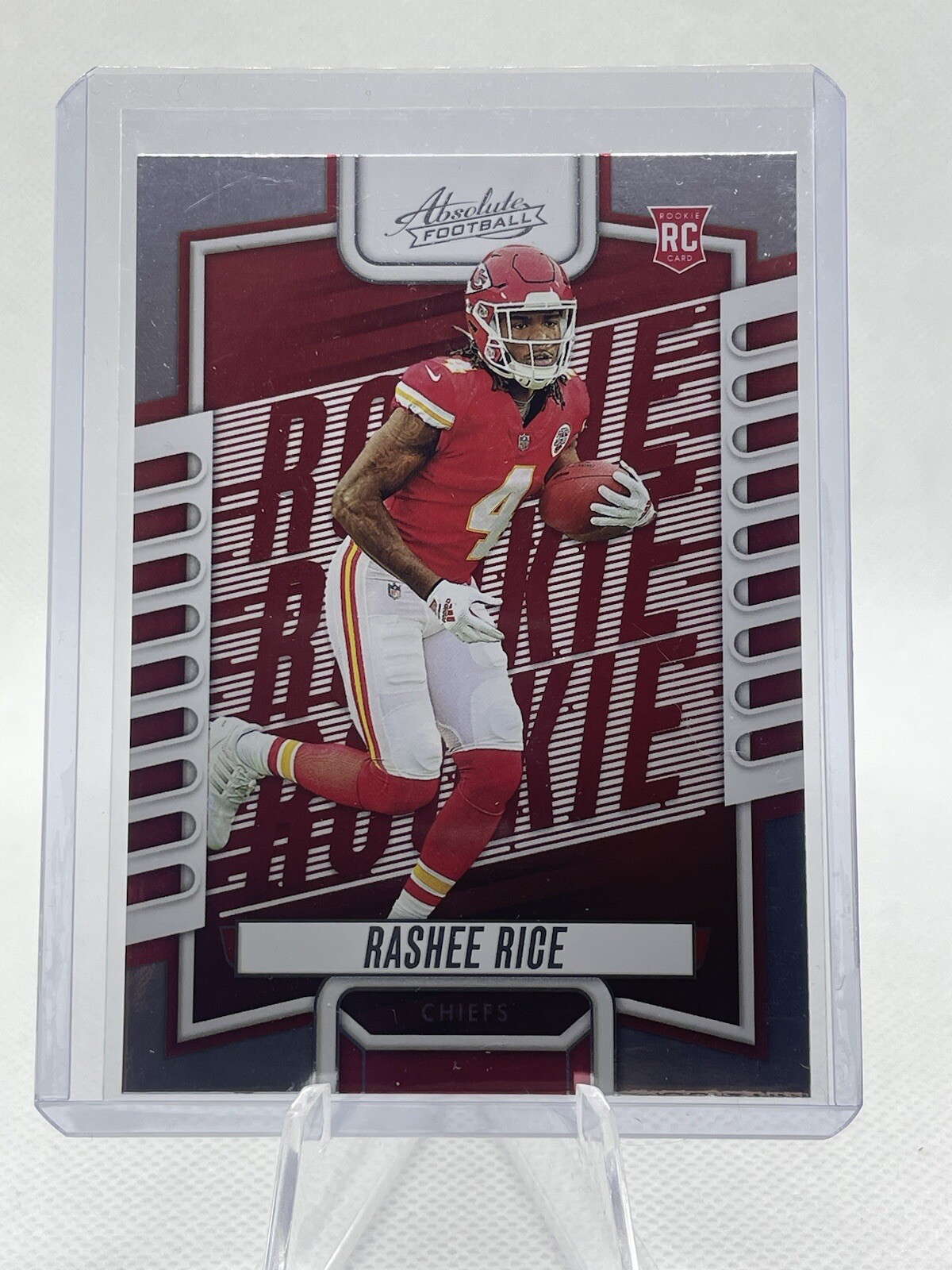 2023 Absolute Football Rashee Rice Base RC No. 120 Chiefs