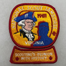 1981 National Scout Jamboree w/ Wide Game Segment Patch [WM-157]