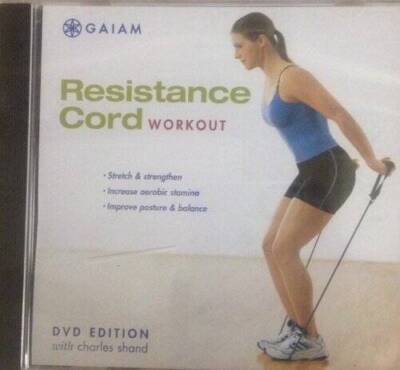 Resistance Cord Workout - DVD - VERY GOOD