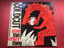 H3-32 COLDCUT Stop This Crazy Thing .. 12” SINGLE .. WHITE LABEL PROMO .. TB 940