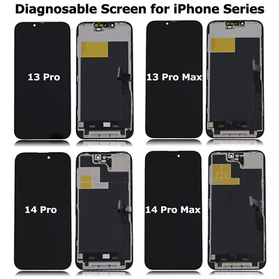 Diagnostic LCD Screen Display For iPhone 14/13 Pro Max True Tone|No IC Transfer