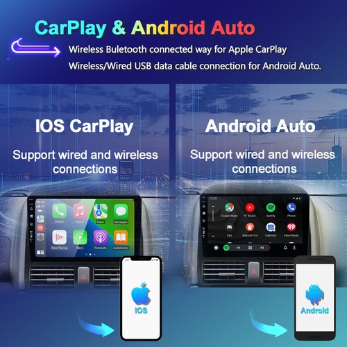 For Honda CR-V CRV 2002-2006 Android14 Car Stereo Radio CarPlay GPS Navi 6+128GB - Picture 5 of 17