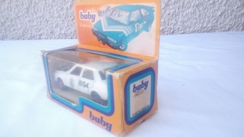 buby argentina diecast metal toy 1/64 renault 18 police car - Picture 3 of 4