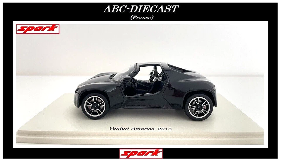 VENTURI AMERICA NOIRE 2013- 1:43 SPARK S2249 - Photo 3/4
