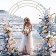 Wedding Bridal Floral Background Arch Outdoor Anti-rust Metal Garden Party Arbor