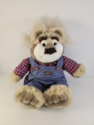 Vintage Real Talkin Bubba 1997 Plush Bear Tyco Mattel TESTED Working No Glasses