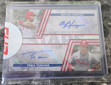 Topps 2023 Series 2 Baseball Stars Dual Autos Harper/Turner BSDA-HT /10
