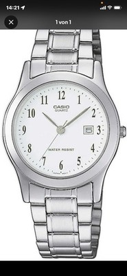 Casio Collection Unisex Armbanduhr Quarzuhr LTP-1141PA-7BEG Edelstahl  Nr 141