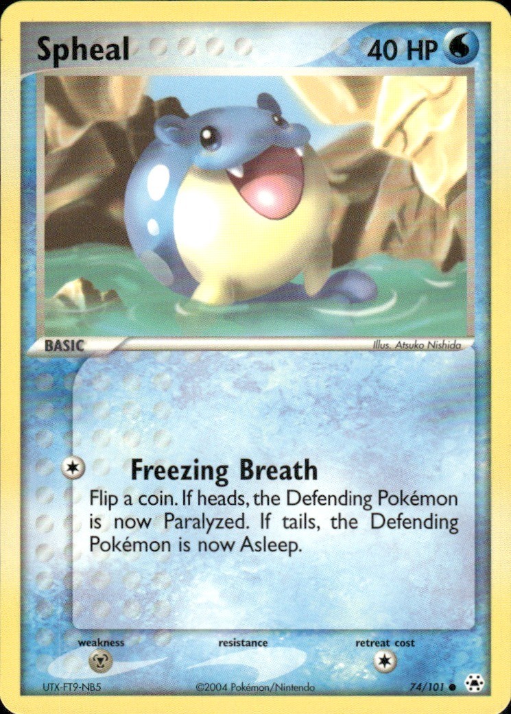 Spheal - EX Hidden Legends - 74/101 - Common