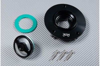 Benzinklappe Schnelltank 1/4 Umdrehung Alu für Suzuki V-Strom DL650 2003-2011