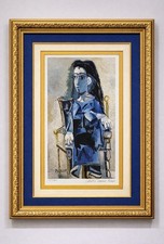 Picasso &ldquo;Jacqueline w Black Cat&rdquo; Ltd Ed 127/300 Signed/Numbered Estate Find