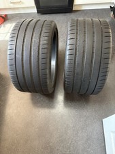 PAIR of 315/30/ZR21 105Y MICHELIN PILOT SPORT 4S NDO TREAD +7mm 3153021 Porsche