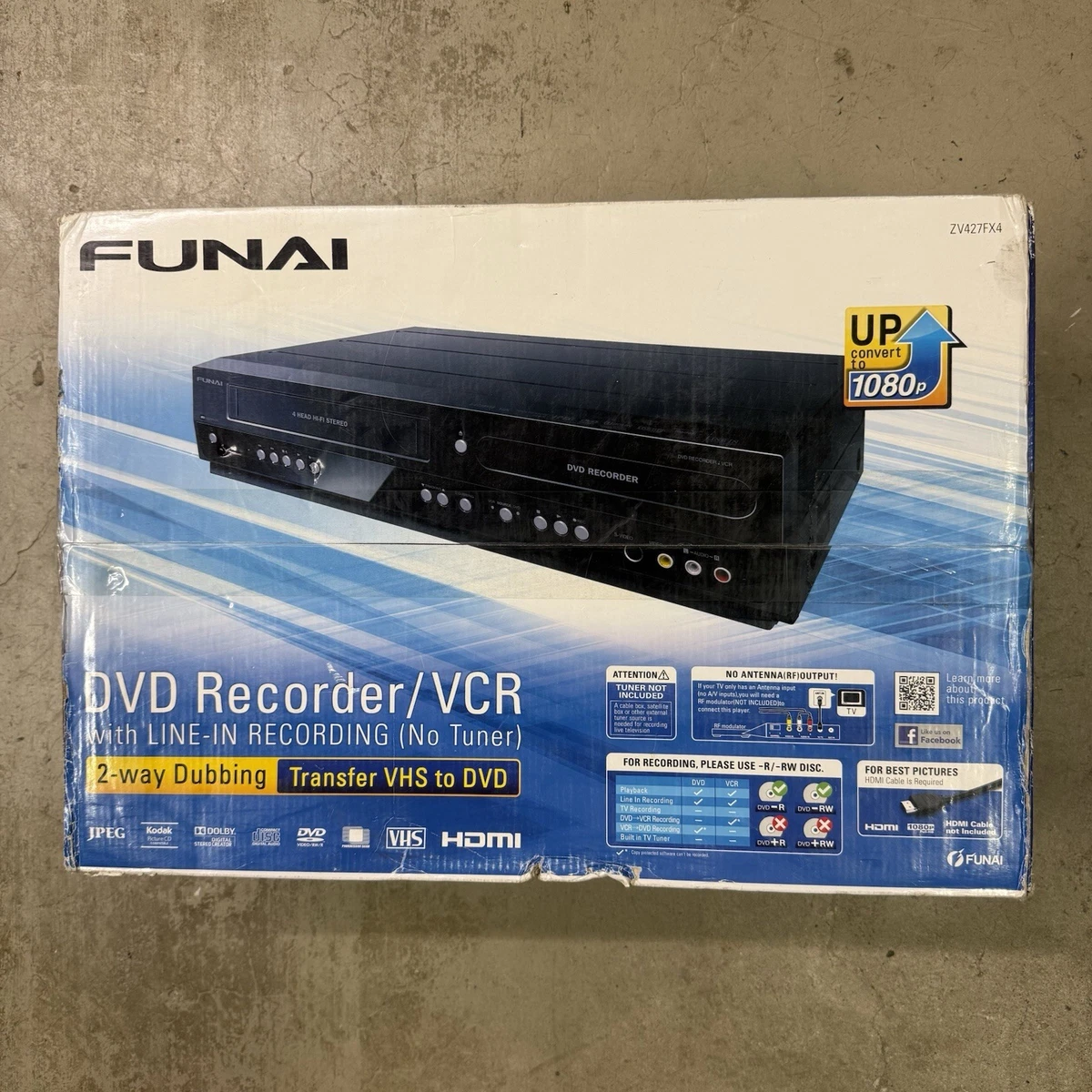 Funai VCR DVD & Blu-ray Players for sale | eBay