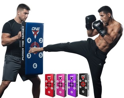 Boxen Ziel Kick Pads Strike Shield rund/gerade Muay Thai MMA Training