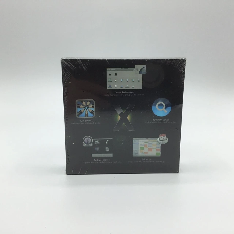 Apple Mac OS X Server v10.5 Leopard - Unlimited-Client License (MB004Z/A) - Image 3 of 4