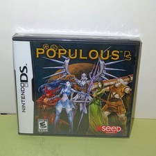 Populous DS (Nintendo DS, 2008) CIB New Factory Sealed