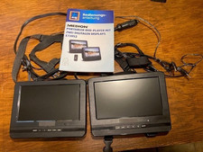 TV & Video Portabler DVD Player für KFZ mit 2 digitalen Displays incl. DVD