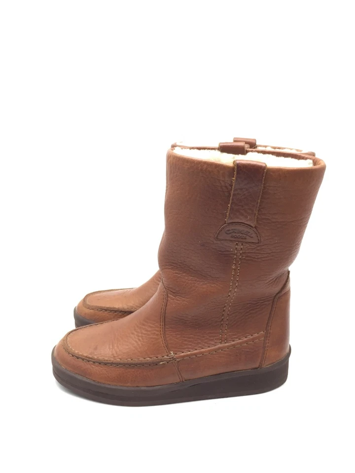 Camel Boots Botas De Cuero Marrón Unisex T.40 US.7 UK.6 - Imagen 2 de 4