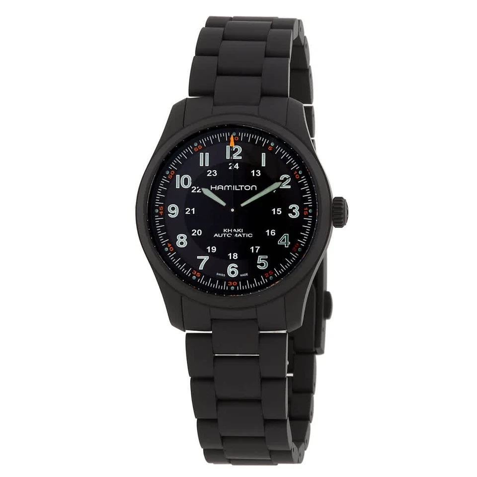 Reloj para hombre Hamilton Khaki Field automático esfera negra H70215130